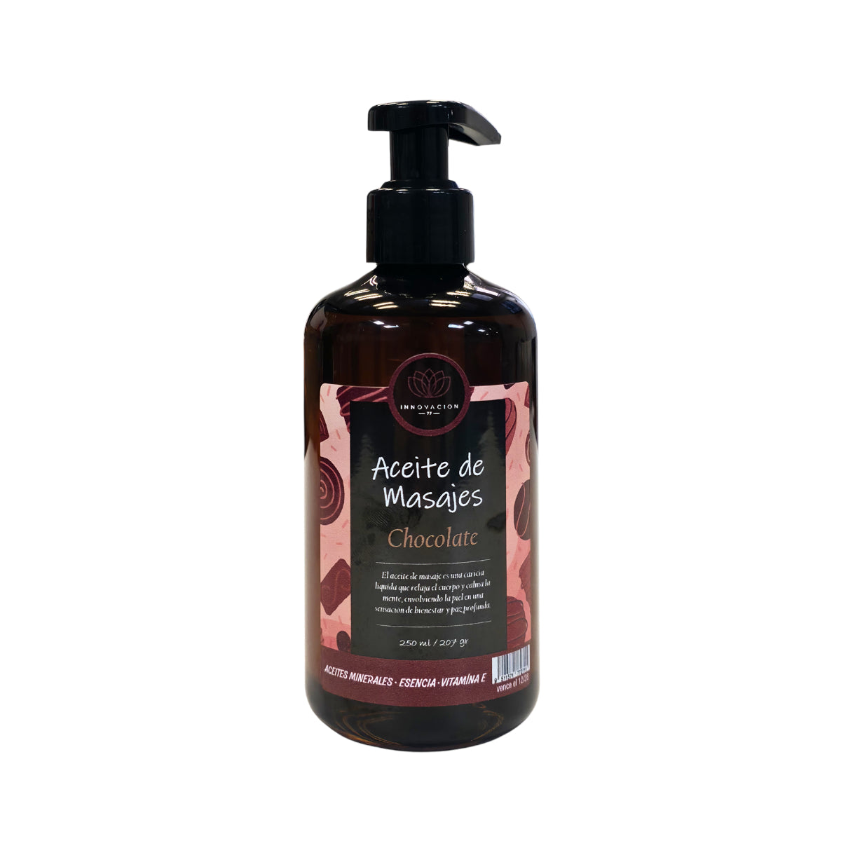 ACEITE DE MASAJE CHOCOLATE 250ML EVERGLAM
