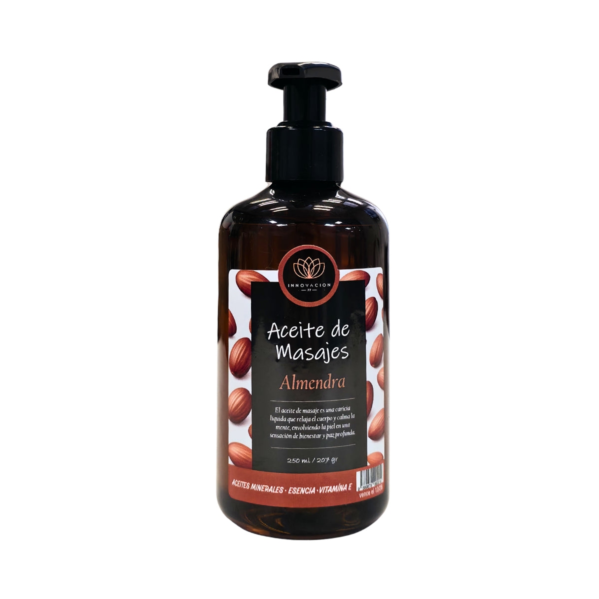 ACEITE DE MASAJE ALMENDRA 250ML EVERGLAM