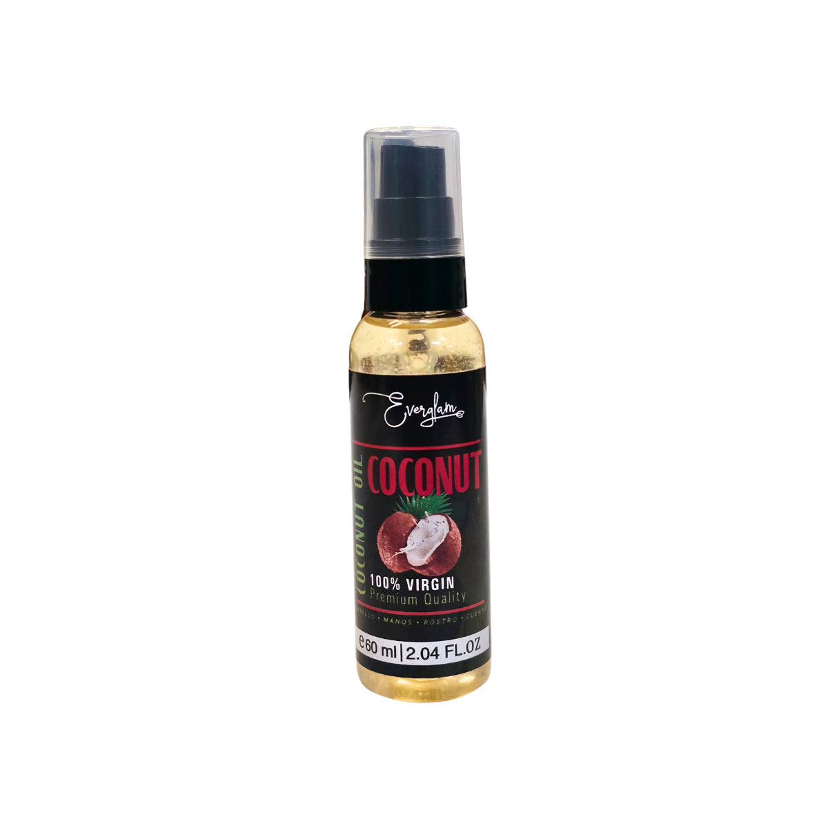 ACEITE DE COCO 60ML EVERGLAM