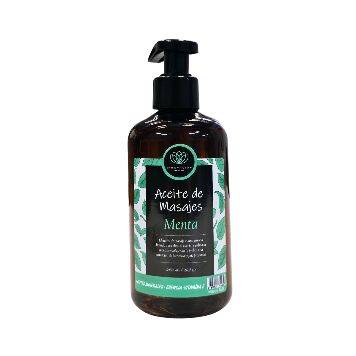ACEITE DE MASAJE MENTA EVERGLAM 250ML EVERGLAM