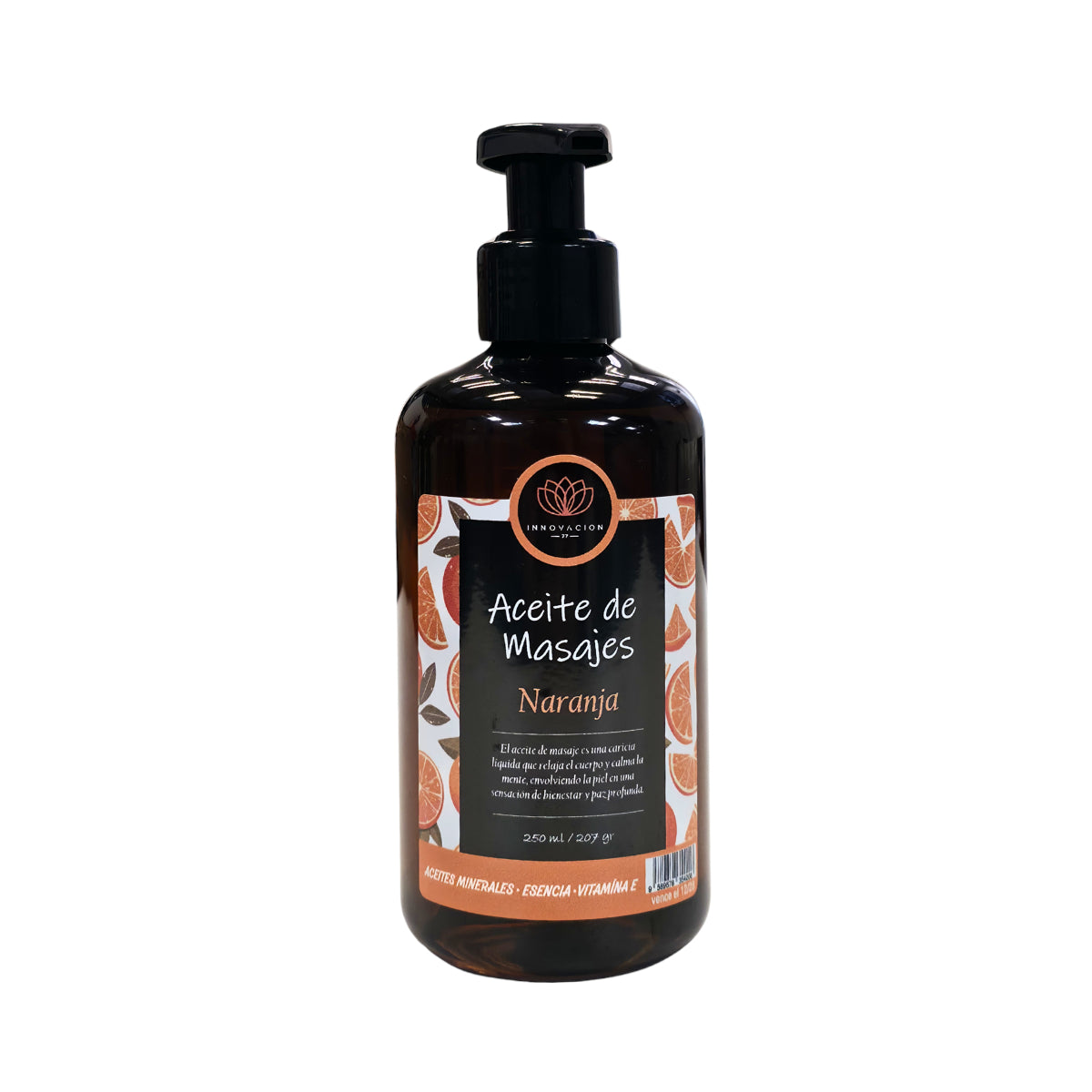 ACEITE DE MASAJE NARANJA 250ML EVERGLAM