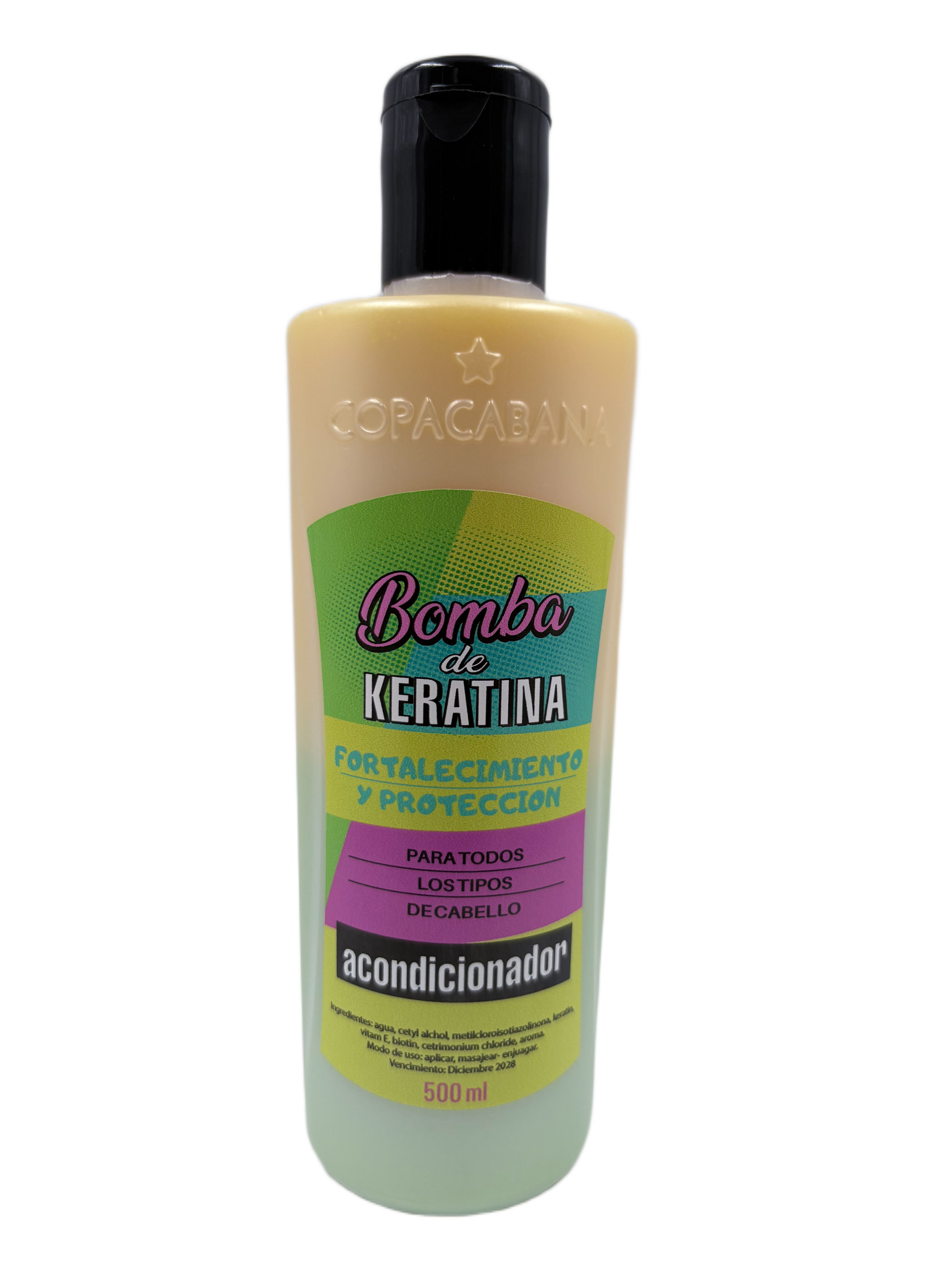 ACONDICIONADOR KERATINA 500ML COPACABANA