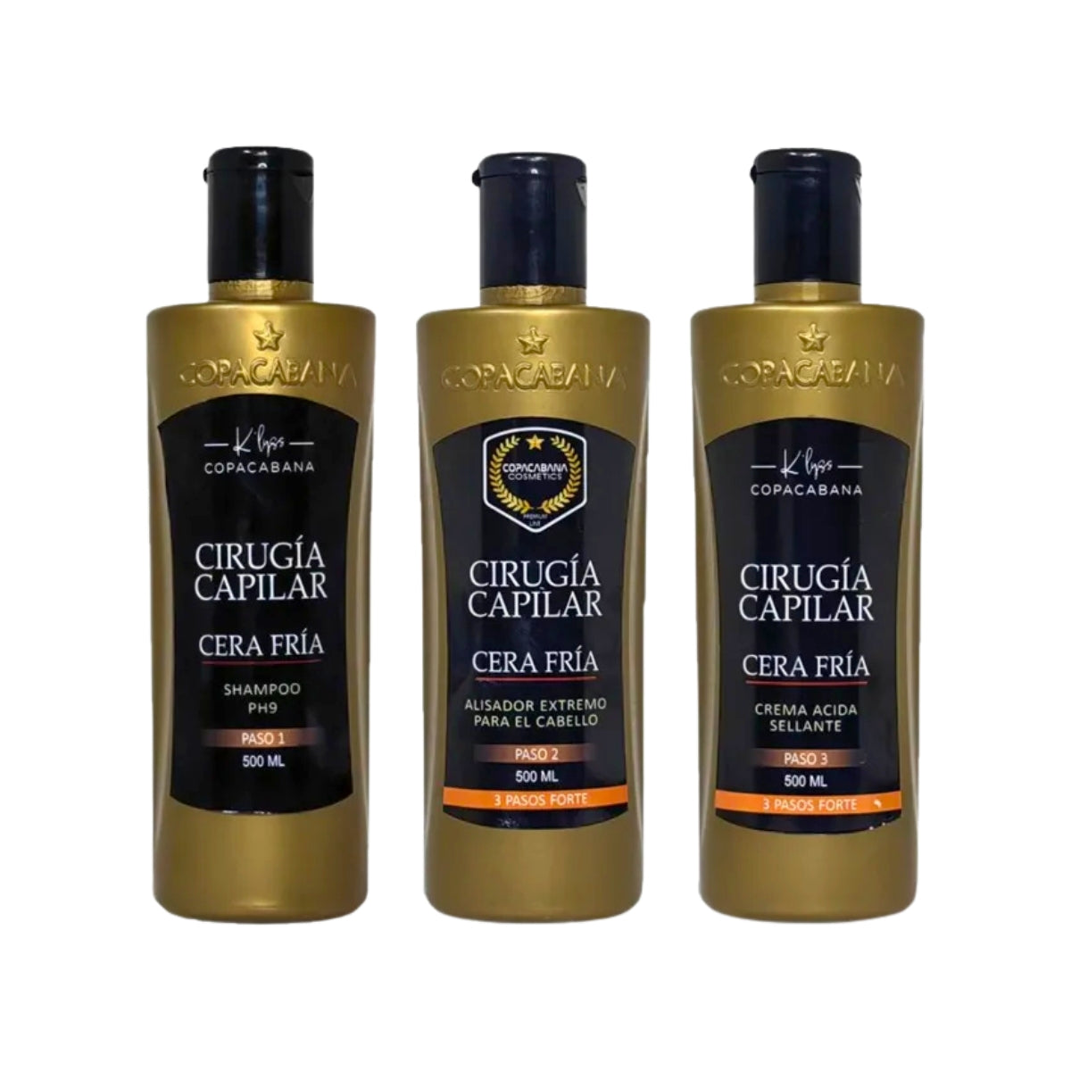 ALISADO CIRUGIA 3P 500ML COPACABANA