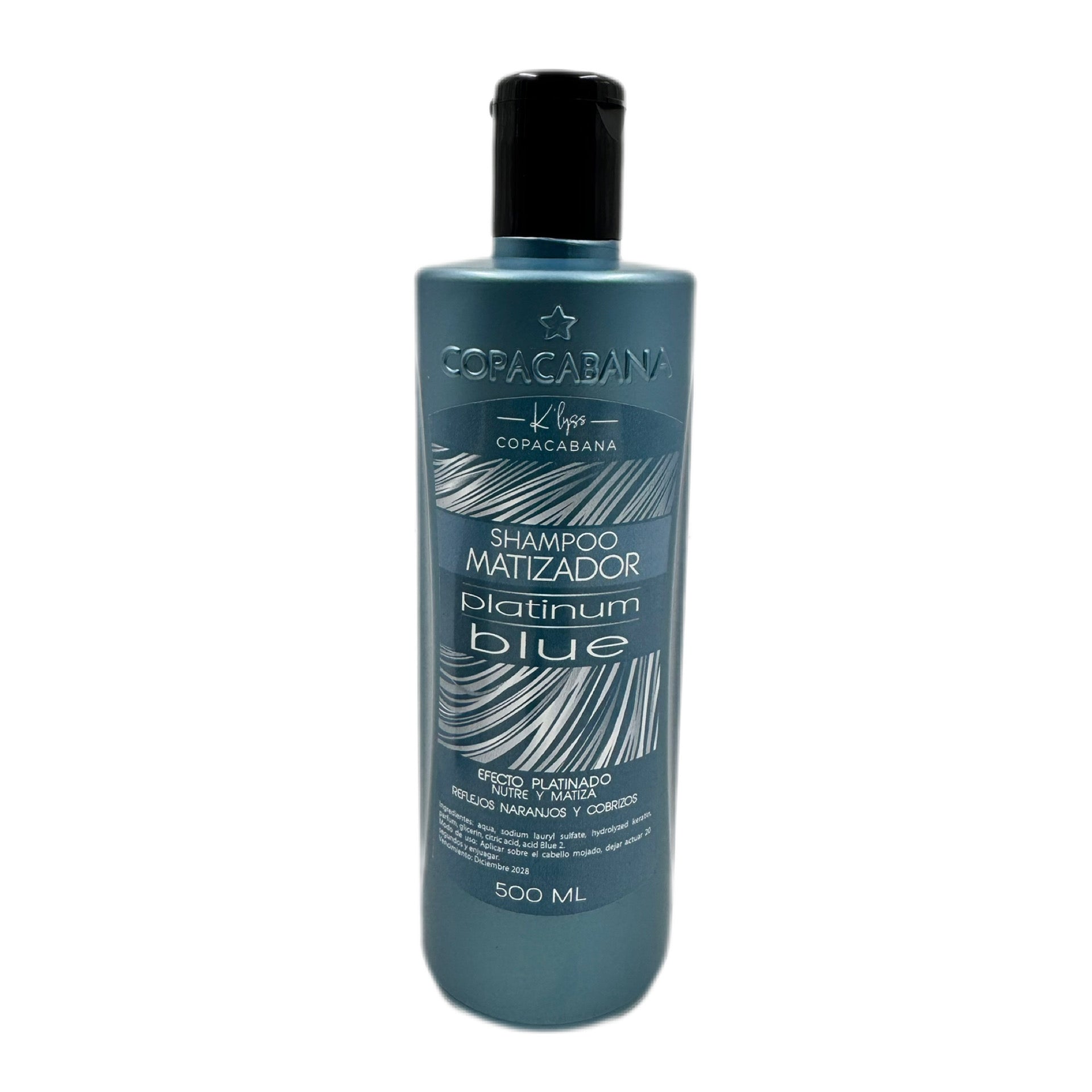 SHAMPOO MATIZADOR BLUE 500ML COPACABANA