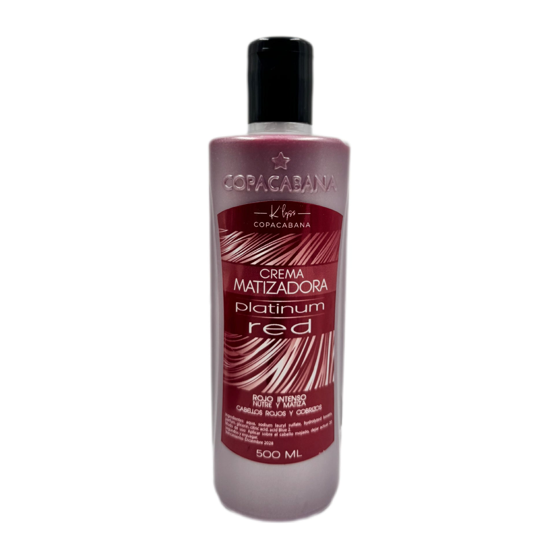 CREMA MATIZADORA ROJO 500ML COPACABANA