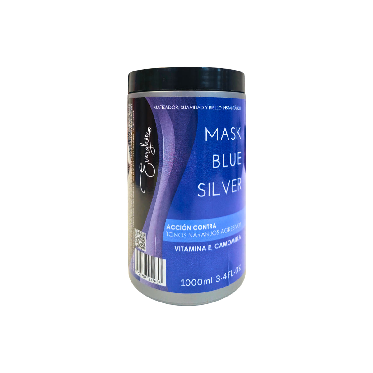 CREMA MATIZADORA AZUL 1000ML EVERGLAM