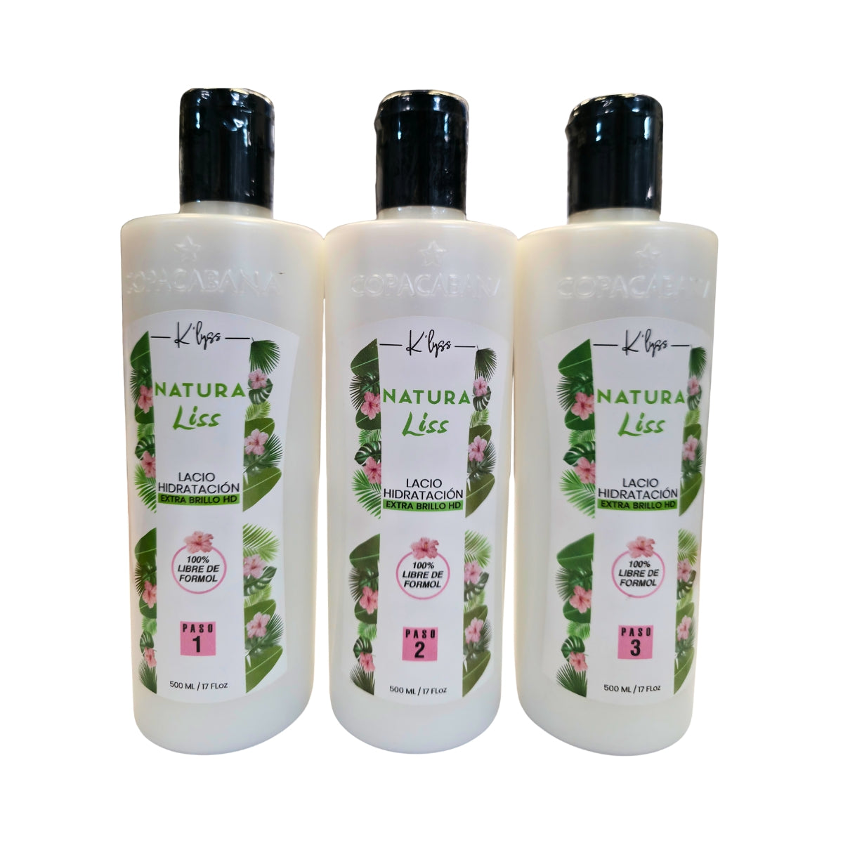 ALISADO NATURALIS 3P 500ML COPACABANA