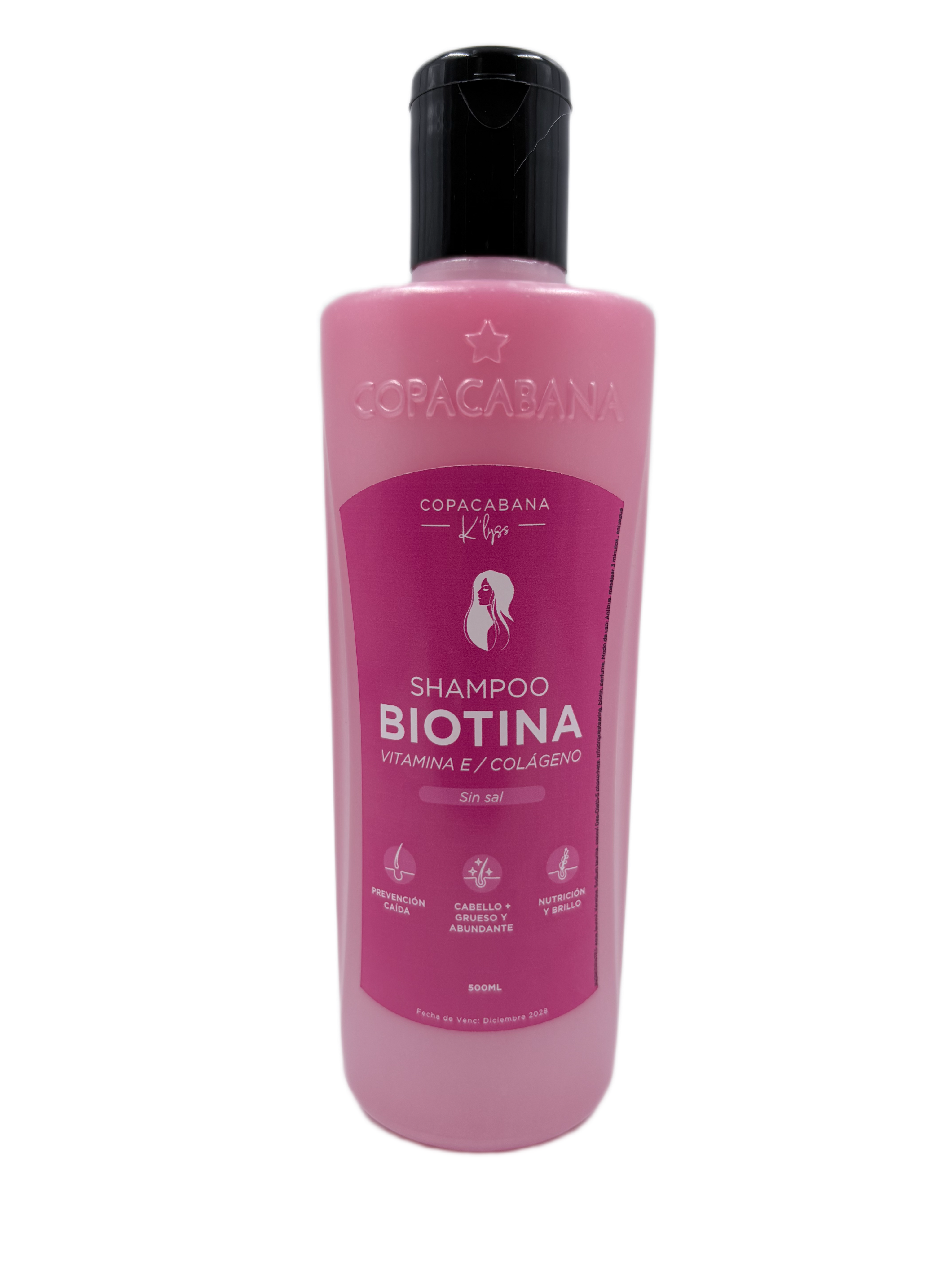 SHAMPOO BIOTINA 500ML COPACABANA