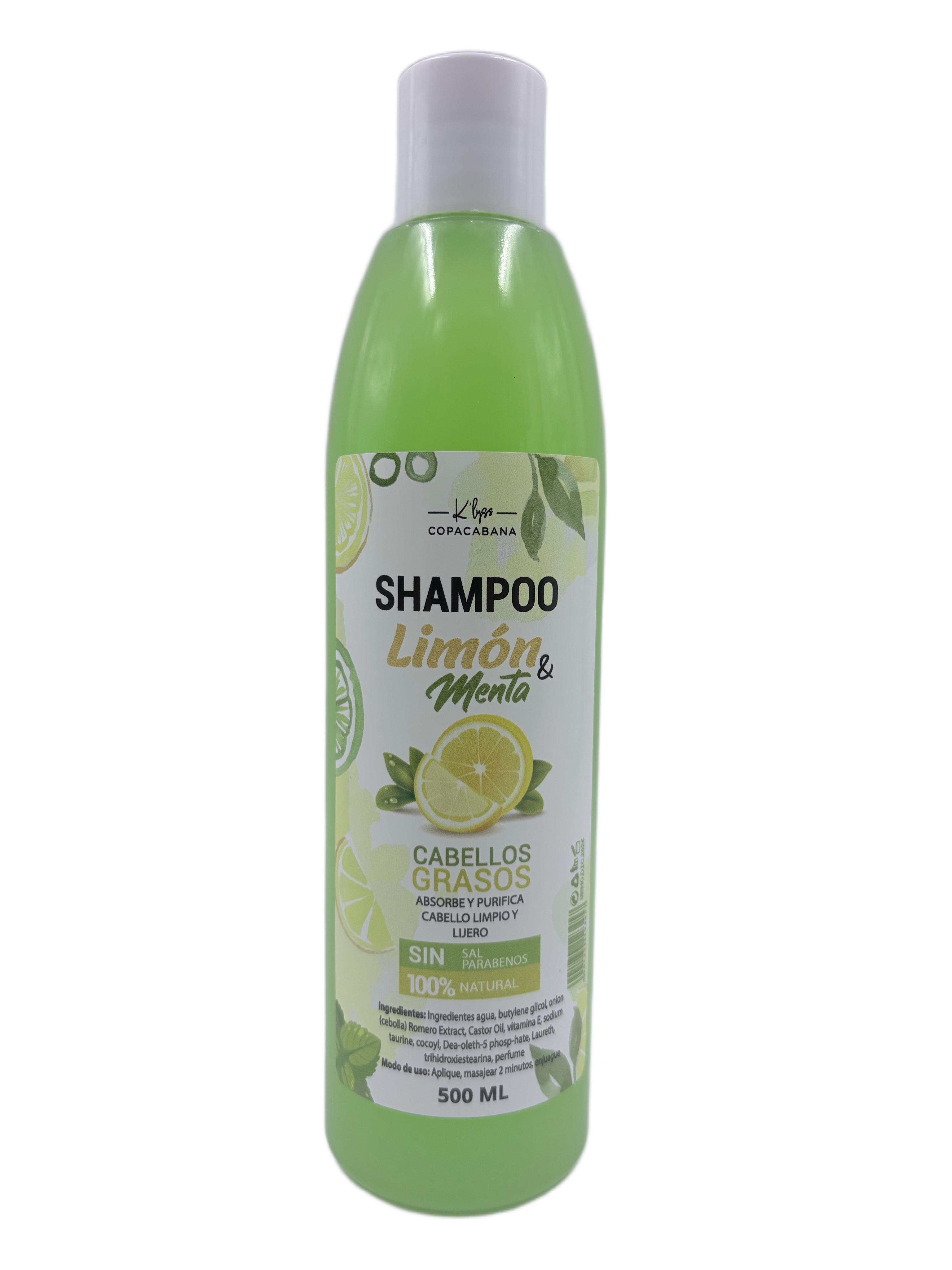 SHAMPOO LIMON 500ML COPACABANA