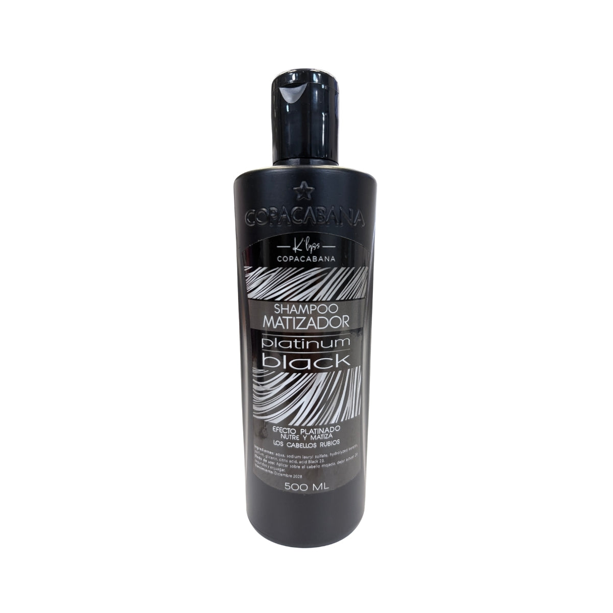 SHAMPOO MATIZADOR BLACK 500ML COPACABANA
