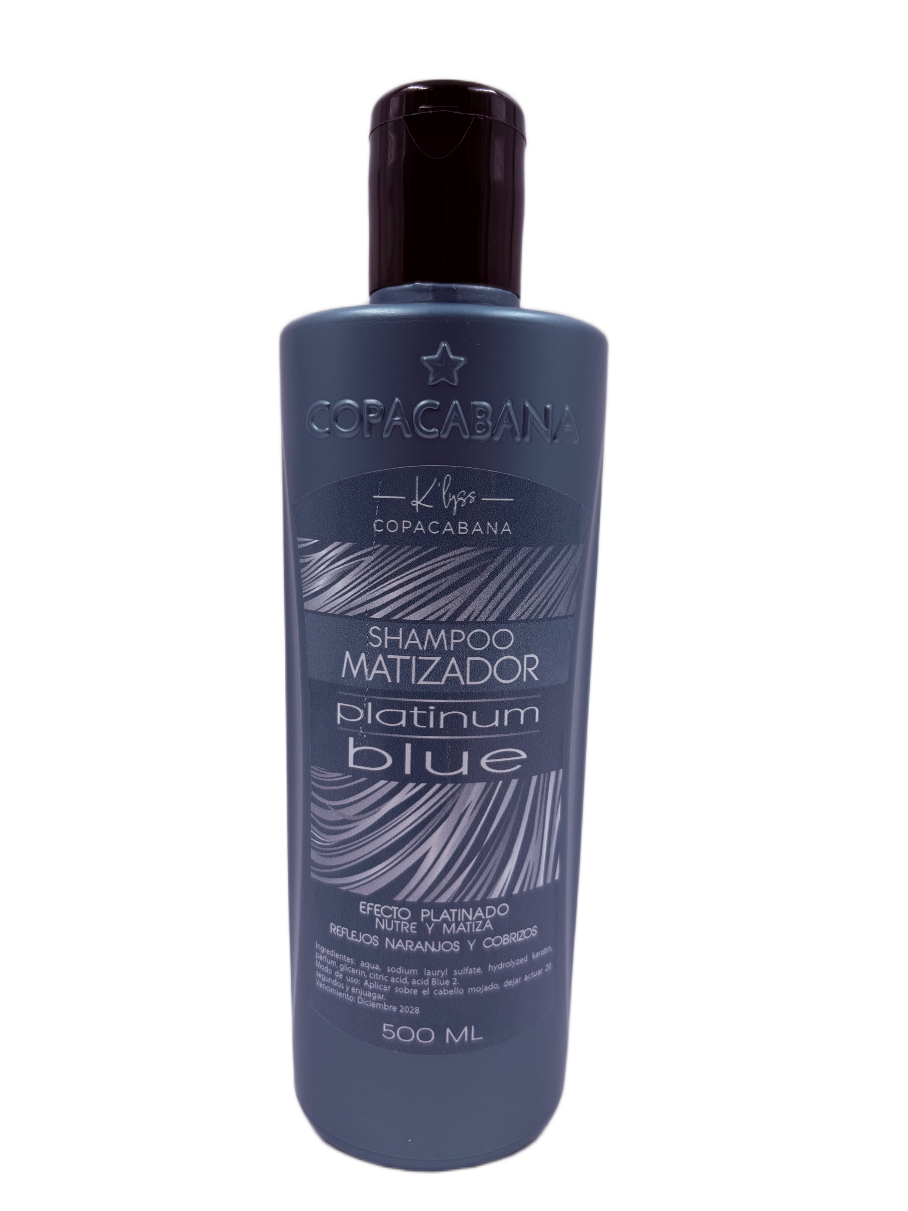 SHAMPOO MATIZADOR BLUE 500ML COPACABANA
