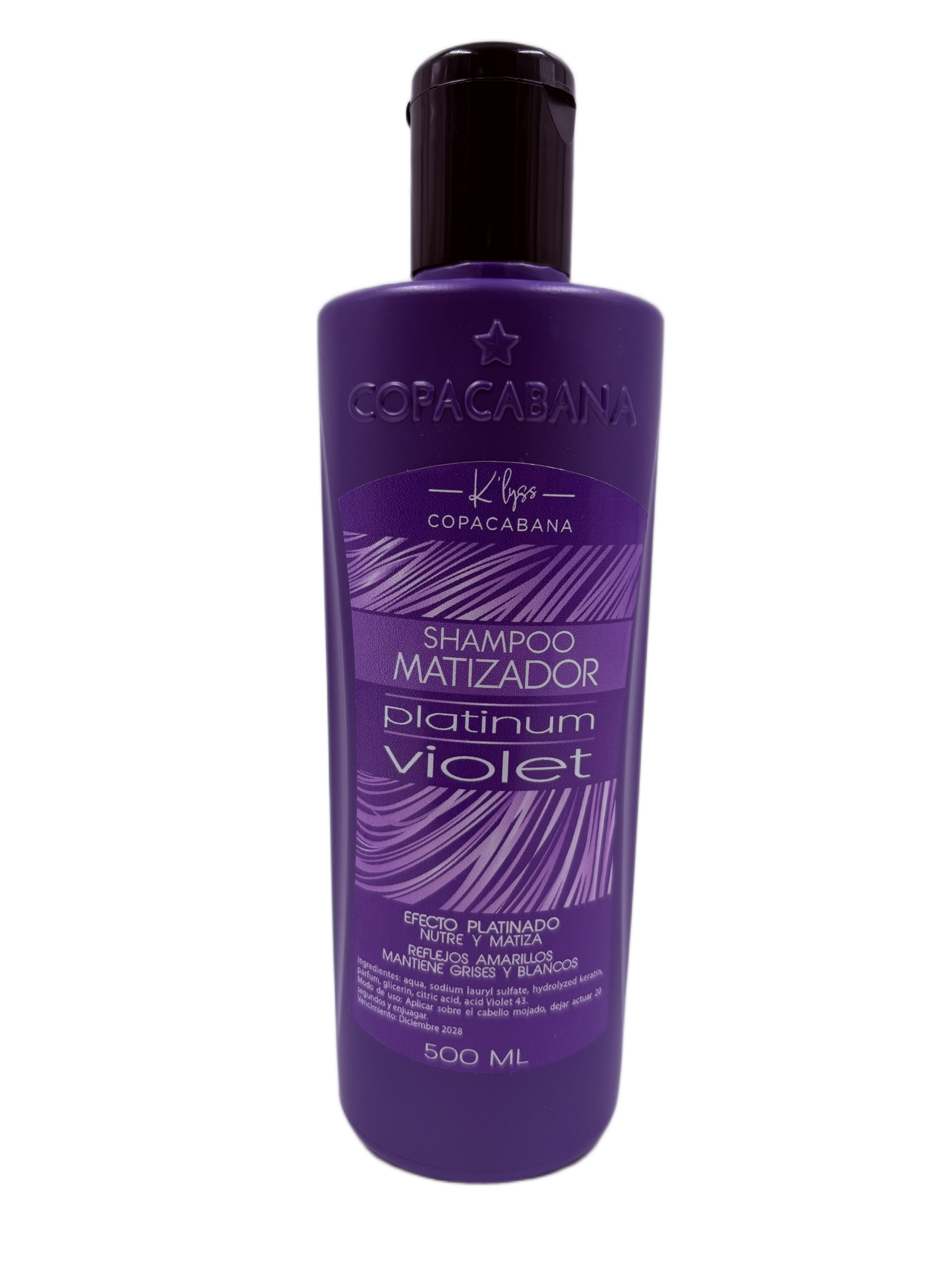 SHAMPOO MATIZADOR VIOLETA 500ML COPACABANA