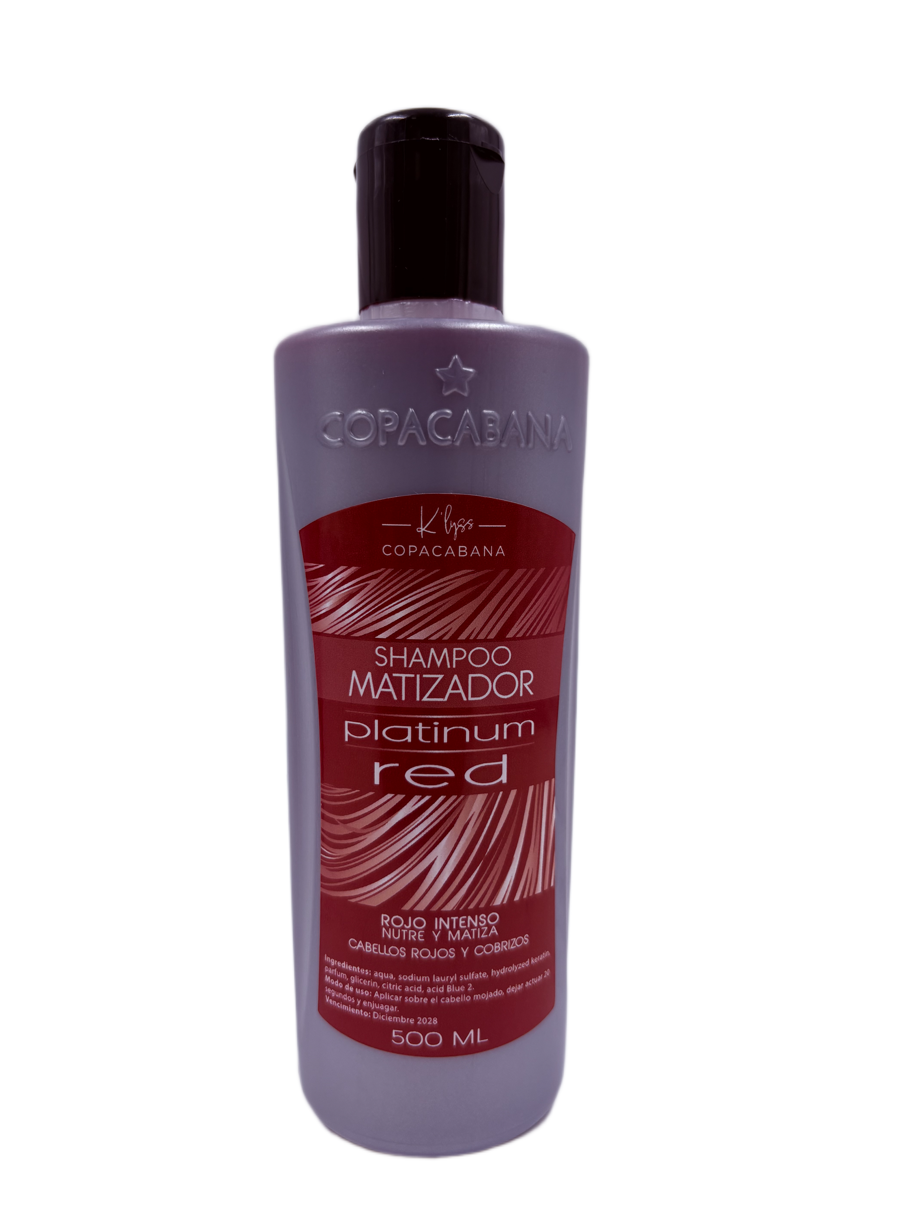 SHAMPOO MATIZADOR ROJO 500ML COPACABANA