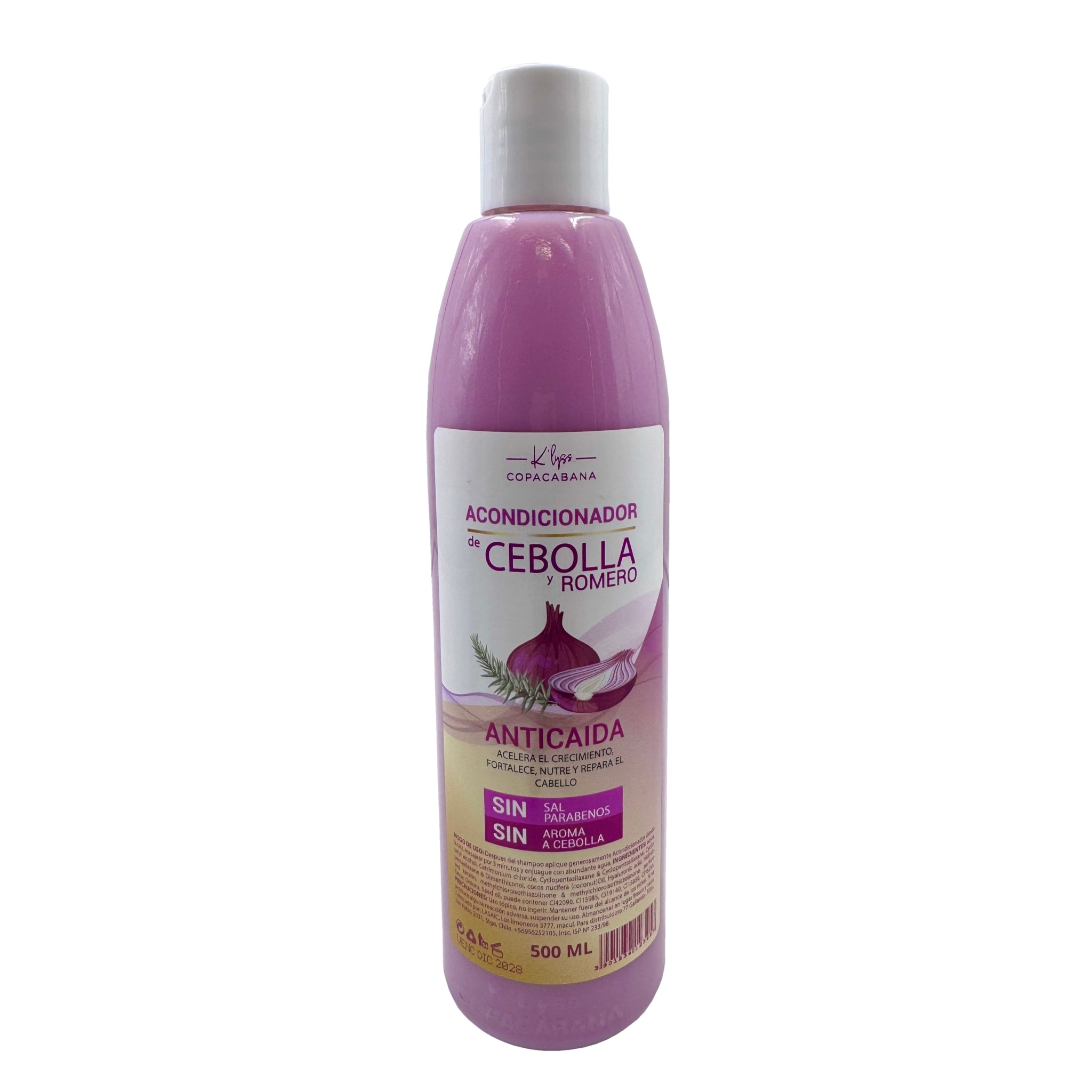 ACONDICIONADOR CEBOLLA 500ML COPACABANA