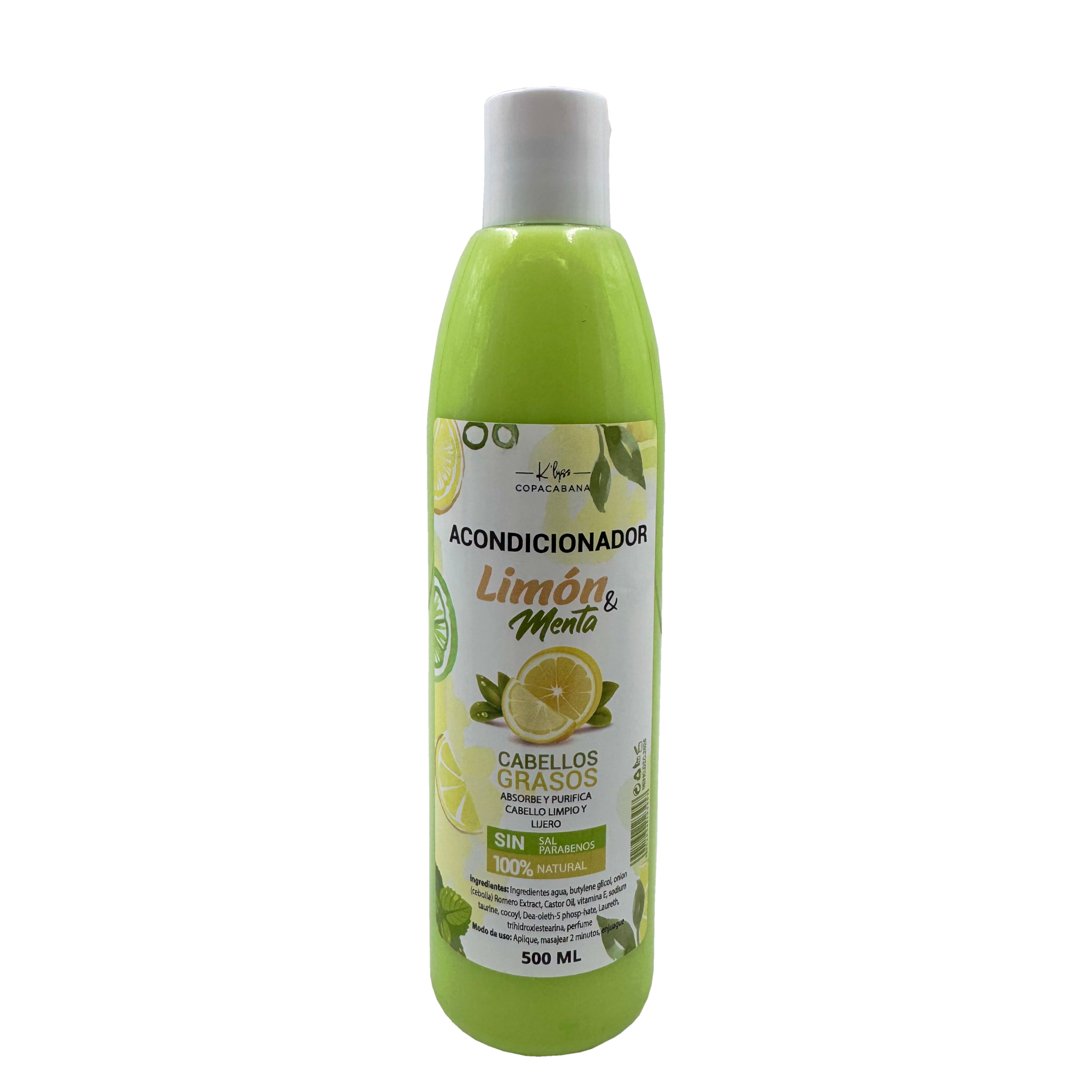 ACONDICIONADOR LIMON 500ML COPACABANA