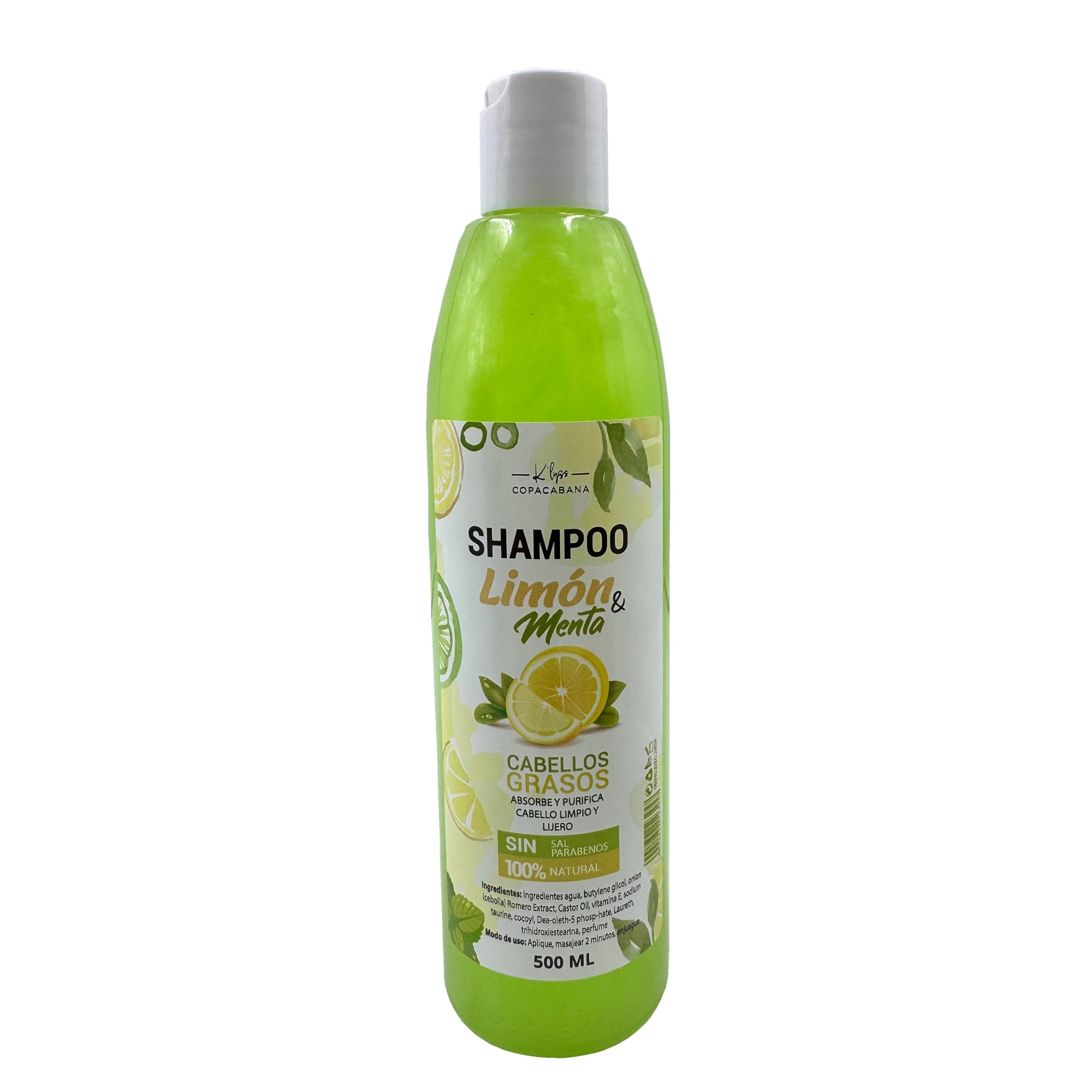 SHAMPOO LIMON 500ML COPACABANA