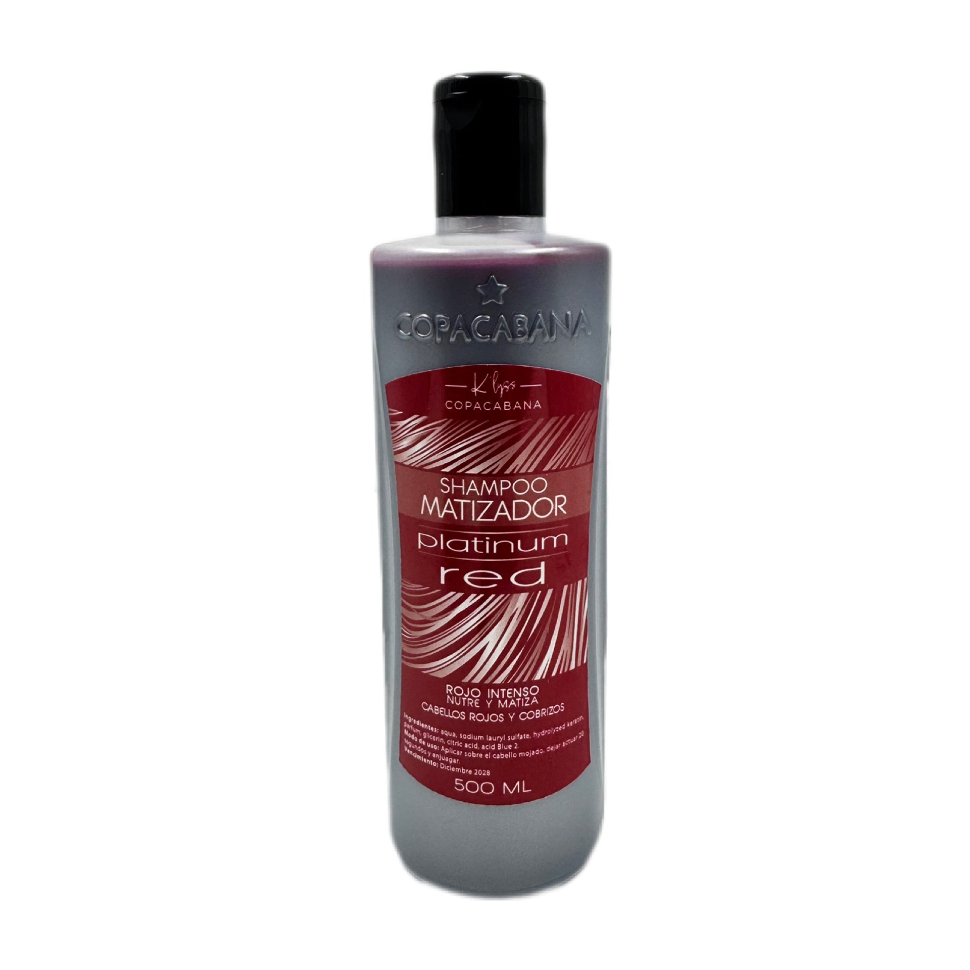 SHAMPOO MATIZADOR ROJO 500ML COPACABANA