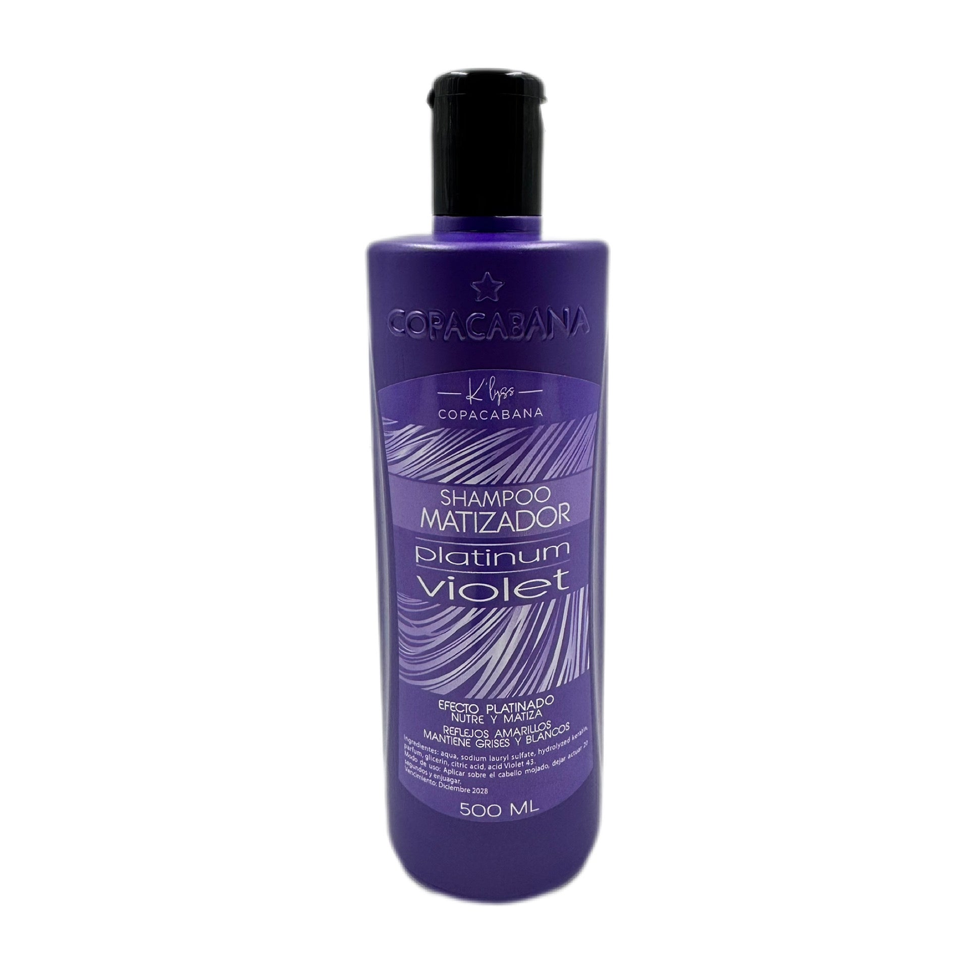 SHAMPOO MATIZADOR VIOLETA 500ML COPACABANA