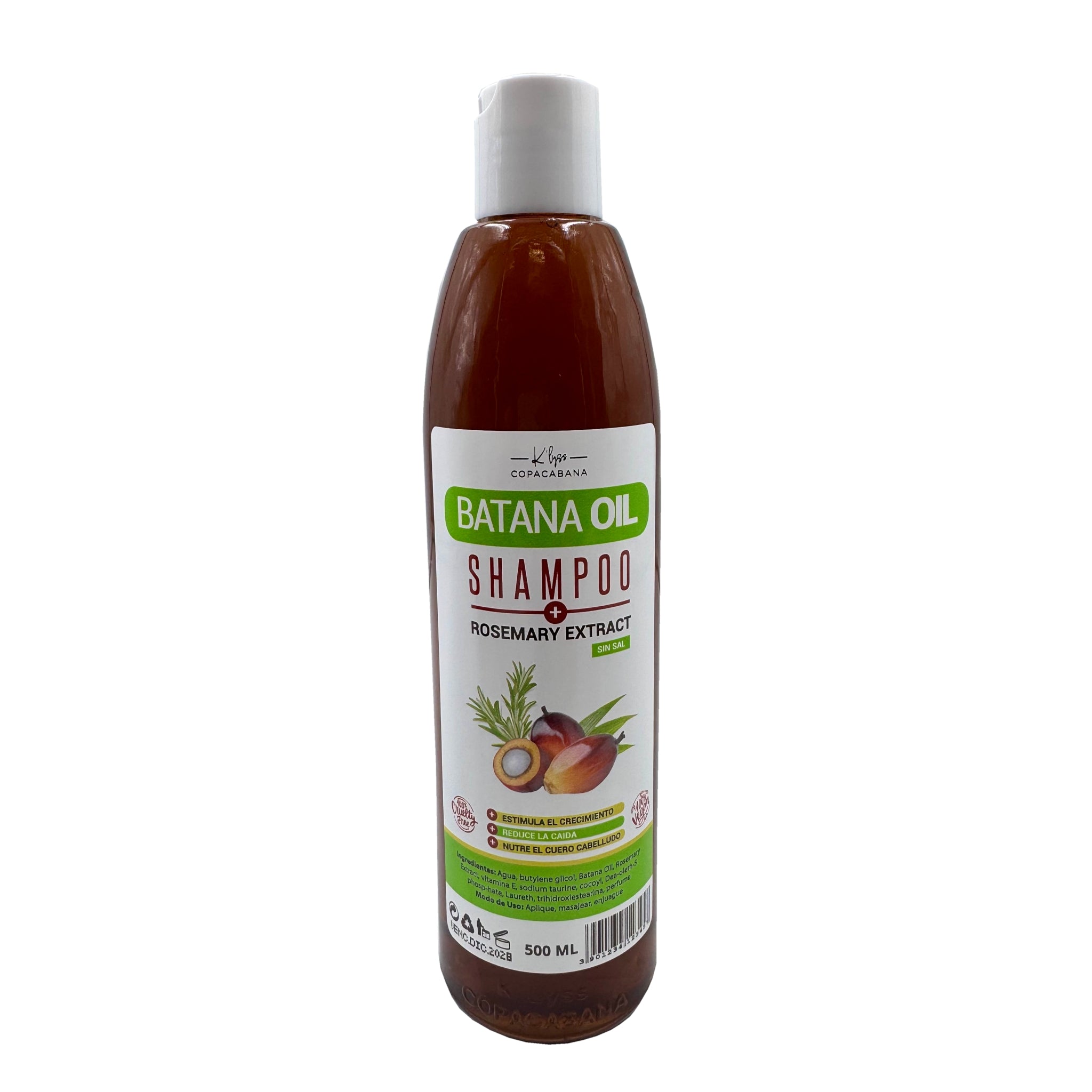 SHAMPOO BATANA 500 ML COPACABANA